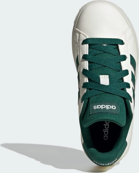 adidas Grand Court Lifestyle Tennis Lace-Up off white/collegiate green/core black (Junior)