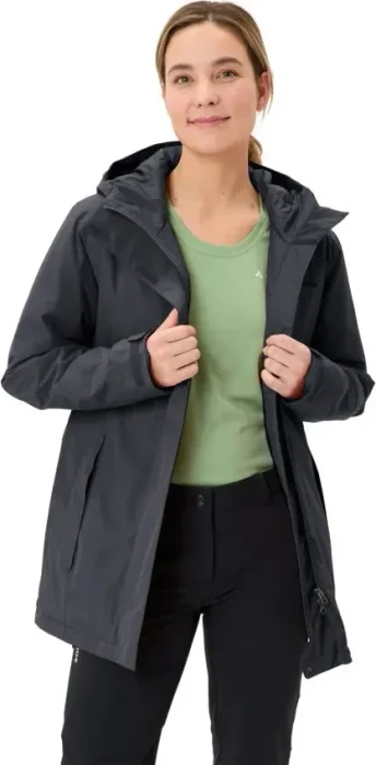 Vaude Rosemoor Funktionsmantel phantom black (Damen)