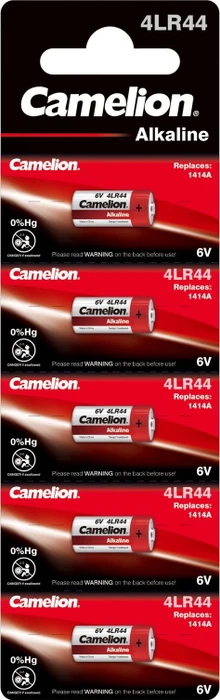 Camelion Alkaline 4LR44, 5er-Pack