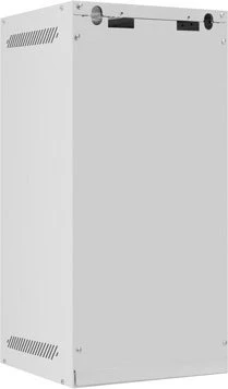 Lanberg WF10 Series 10" Rack Wandschrank 12HE, hängend, Flatpack, Stahltür, IP20, RAL 7035, 310mm tief