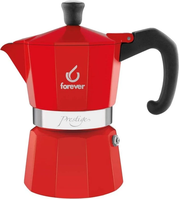 Forever Miss Moka Prestige La Rossa 3 Tassen Espressokanne