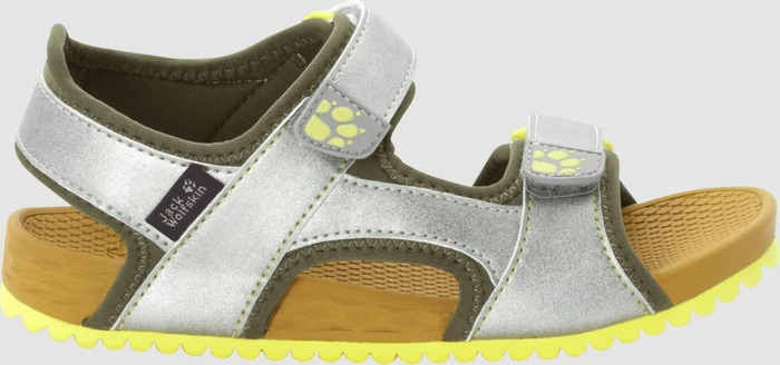 Jack Wolfskin Outfresh Deluxe silver/khaki (Junior)