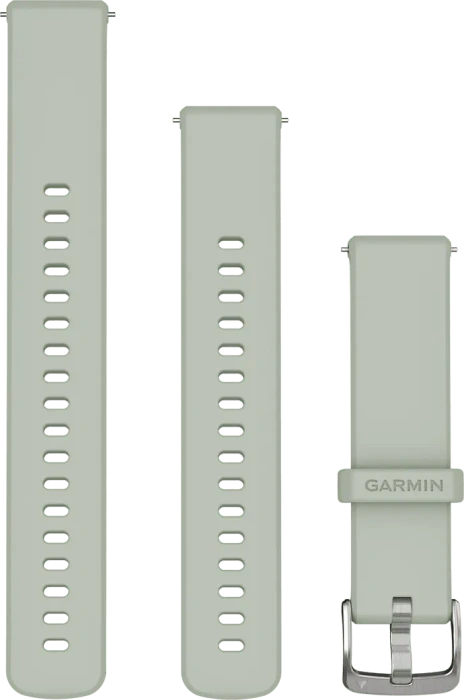 Garmin Schnellwechsel Ersatzarmband 110-175mm Silikon sage grey/silver