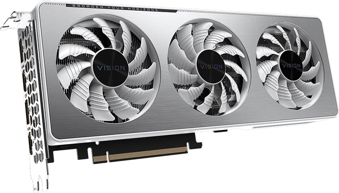 GIGABYTE GeForce RTX 3060 Vision OC 12G (Rev. 2.0) (LHR), 12GB GDDR6, 2x HDMI, 2x DP