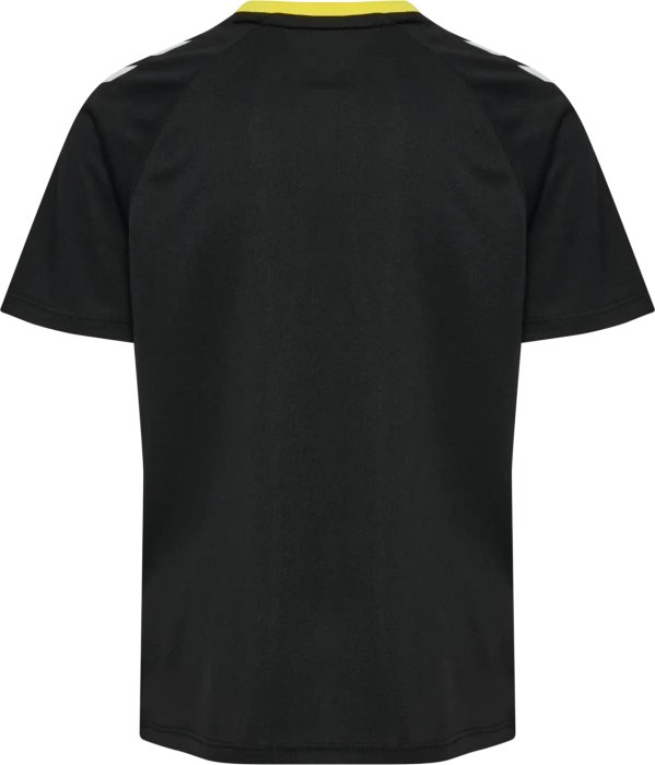 hummel Match Triumph Trikot kurzarm black/blazing yellow (Junior)