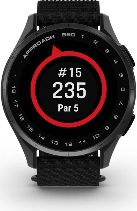 Garmin Approach S50 GPS-Golfuhr slate/black