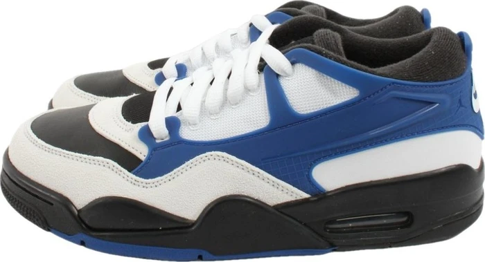 Nike Air Jordan 4 RM white/black/deep royal blue (Herren)