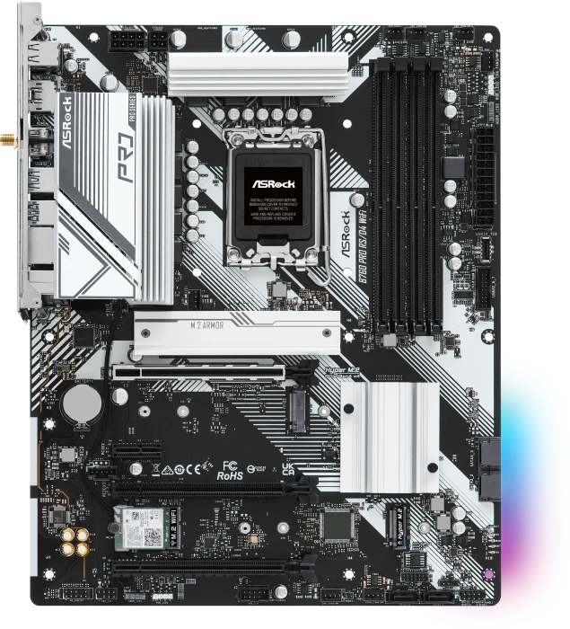 ASRock B760 Pro RS/D4 WiFi (Intel 1700)
