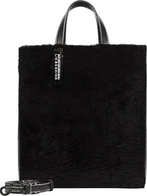 Liebeskind Berlin Paper Bag Shearling M Handtasche schwarz