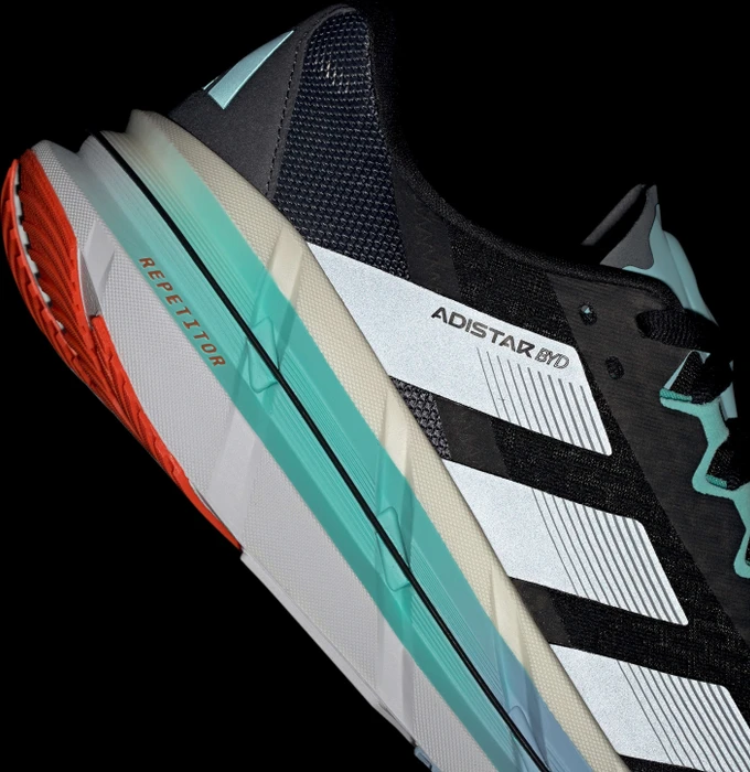 adidas Adistar Byd core black/iron metalic/flash aqua (Herren)