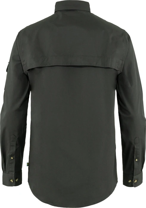 Fjällräven Singi Trekking Hemd langarm dark grey (Herren)