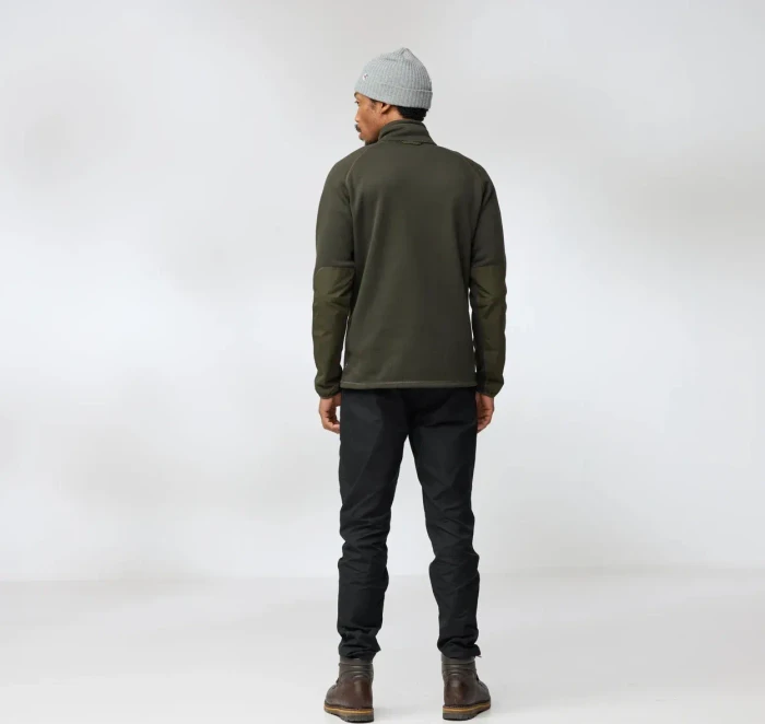 Fjällräven Övik Fleece Half Zip Pullover deep forest (Herren)