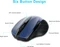 TeckNet Pro 2.4G Wireless, blau, USB Vorschaubild