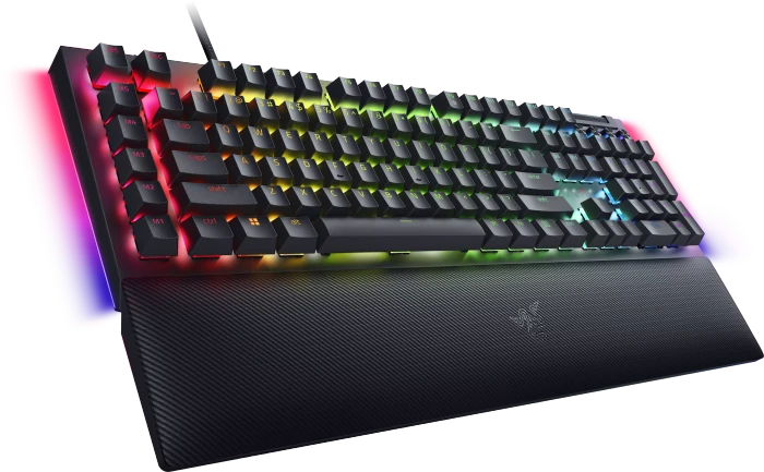 Razer BlackWidow V4, Razer YELLOW Linear Gen-3, USB, DE