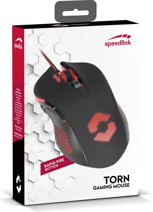 Speedlink Torn Gaming Mouse schwarz, USB