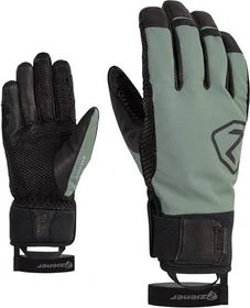 Ziener Gaspar AS PR Skihandschuhe green mud