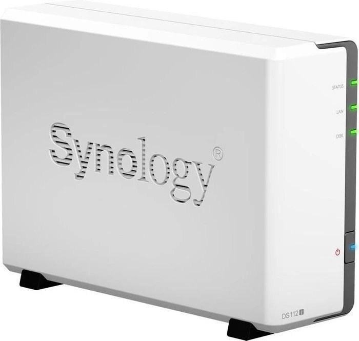 Synology DiskStation DS112j, 128MB RAM, 1x RJ-45 1000Base-T, 2x USB-A 2.0