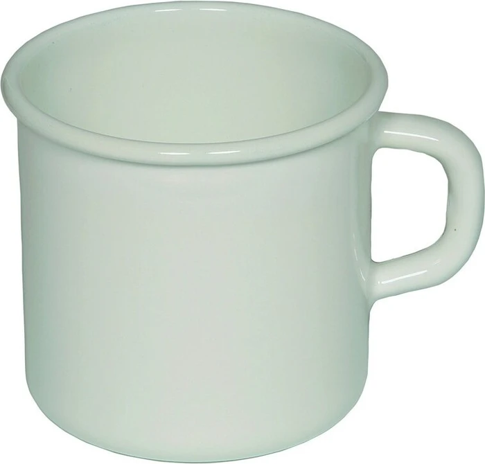 Riess Classic Weiß Topf mit Bördel 8cm 370ml