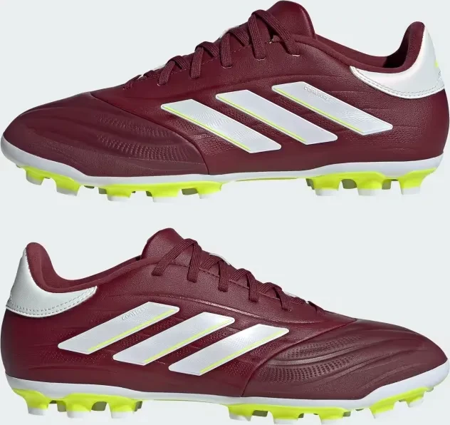 adidas Copa Pure II League AG shadow red/cloud white/team solar yellow 2