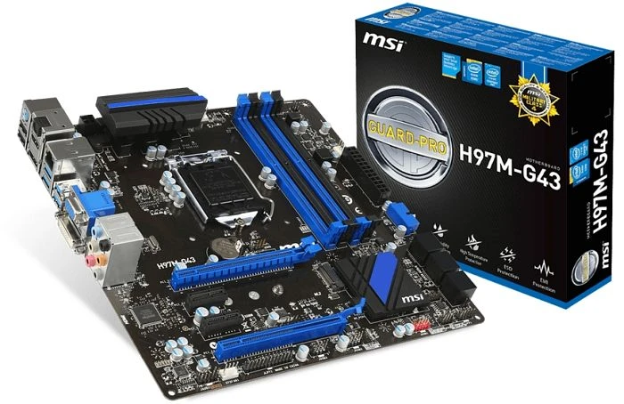 MSI H97M-G43 (Intel 1150)