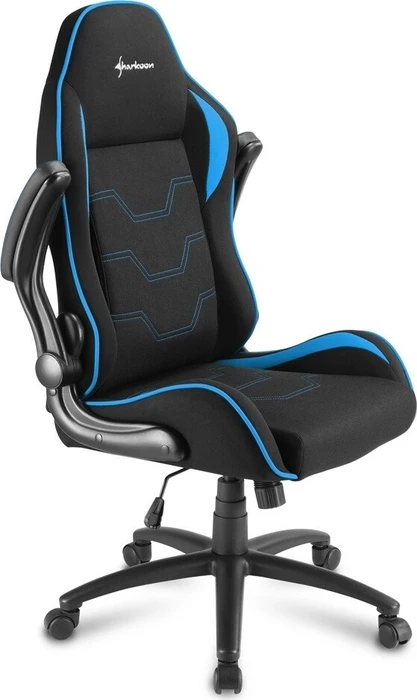Sharkoon Elbrus 1 Gamingstuhl, schwarz/blau