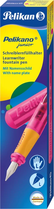 Pelikan Pelikano pink, linke Hand
