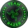 Razer Team Razer Floor Mat Bodenschutzmatte, schwarz/grün, rund (RC81-03920200-R3M1)