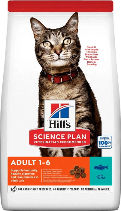 Hill's Science Plan Adult Tuna, 10kg
