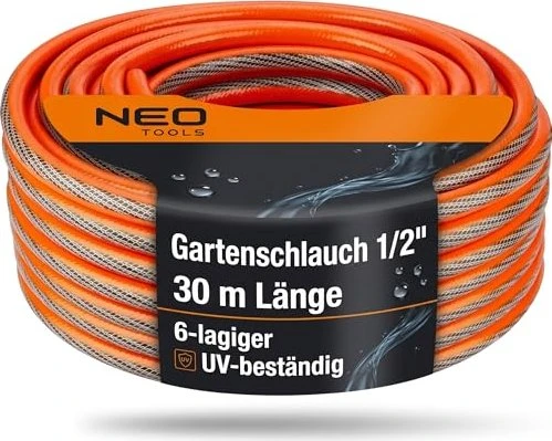 Neo Tools Professional Gartenschlauch 1/2", 30m