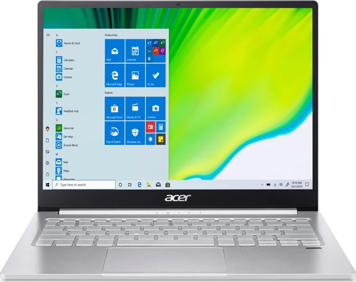 Acer Swift 3 SF313-52-58DH, silber, Core i5-1035G4, 8GB RAM, 512GB SSD, DE