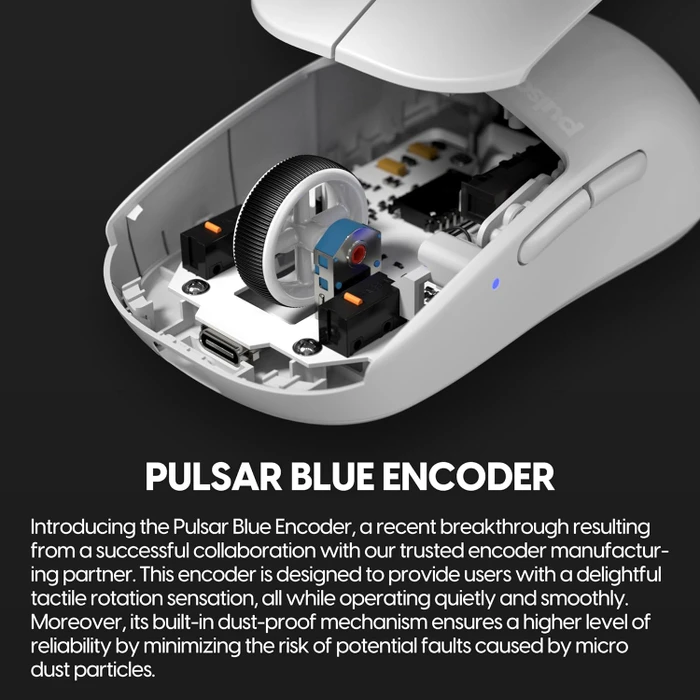 Pulsar Gaming Gears X2V2 Mini Wireless weiß, USB