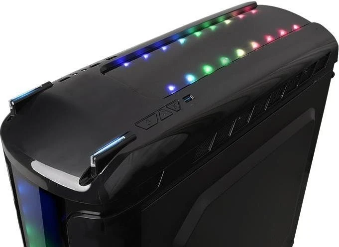 Thermaltake Versa C22 RGB, schwarz, Acrylfenster