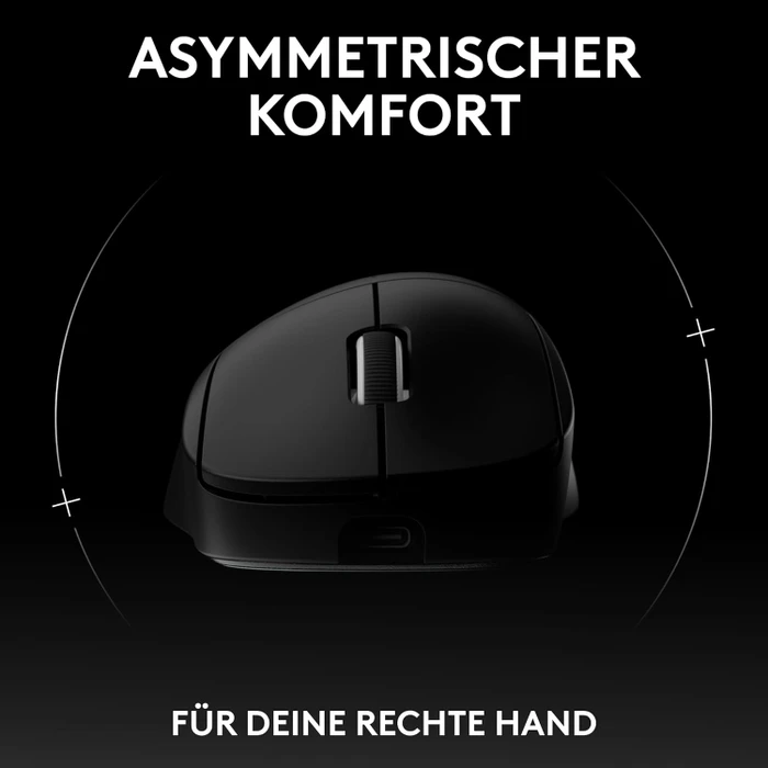 Logitech G Pro X Superlight 2 DEX Lightspeed schwarz, USB