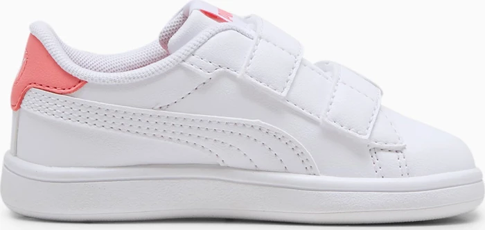 Puma Smash 3.0 Badges puma white/passionfruit (Junior)