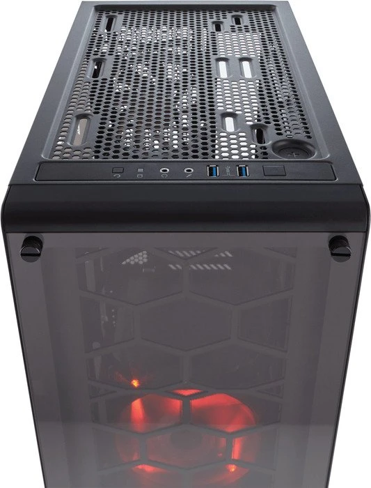 Corsair Crystal Series 460X schwarz, Glasfenster