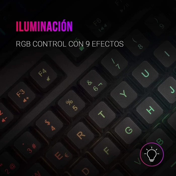 Mars Gaming MKAX, LEDs RGB, schwarz, USB, FR