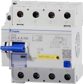 Doepke Fehlerstromschutzschalter DFS 4 040-4/0,03-A NA