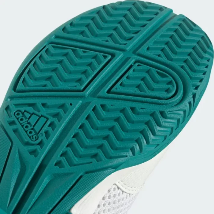 adidas Courtflash off white/pure teal (Junior)