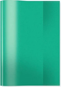 Herma Heftschoner Kunststoff, A5, dunkelgrün/transparent, 25er-Pack