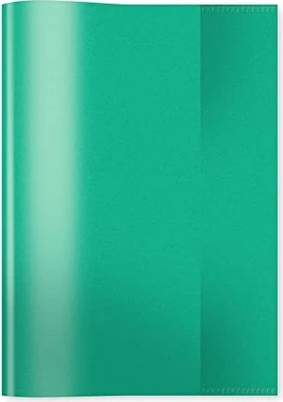 Herma Heftschoner Kunststoff, A5, dunkelgrün/transparent, 25er-Pack
