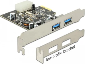 DeLOCK 2x USB-A 3.0, PCIe 2.0 x1 (89241)