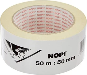 tesa Nopi Kreppband chamois, Klebeband, 50mm/50m, 1 Stück