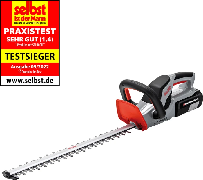 AL-KO Comfort HT 4055 EnergyFlex Akku-Heckenschere inkl. Akku 4.0Ah