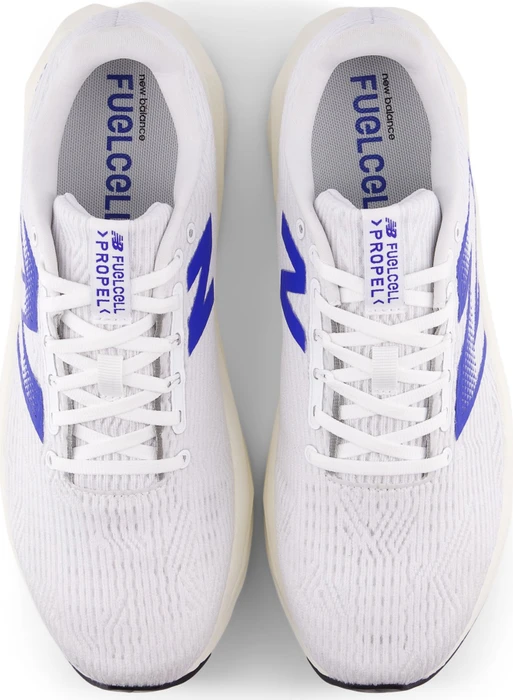 New Balance FuelCell Propel v5 nb 103 white/blue gemstone/angora (Herren)