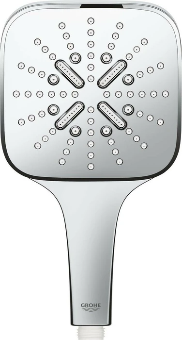 Grohe Rainshower SmartActive 130 Cube Handbrause chrom
