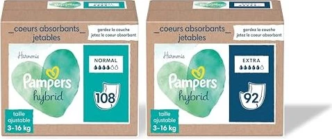 Pampers Harmonie Hybrid Extra Einwegeinlage, 20 Stück
