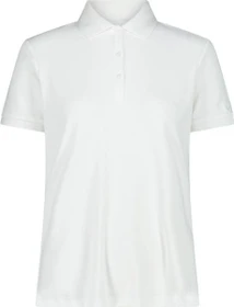 CMP Uni Pique Poloshirt kurzarm weiß (Damen)
