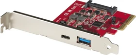 Lindy Premium 1x USB-C 3.1, 1x USB-A 3.1, PCIe 2.0 x4 (51052)