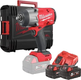 Milwaukee M18 FHIW2F12-502X Fuel Akku-Schlagschrauber inkl. Koffer + 2 Akkus 5.0Ah