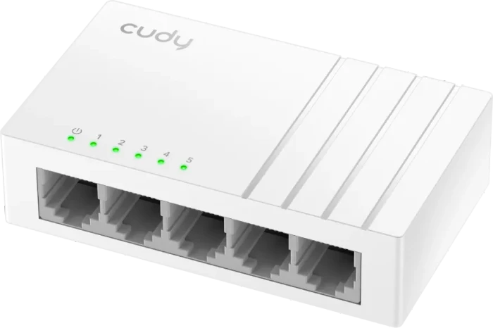 Cudy GS100 Series Desktop Gigabit Switch, 5x RJ-45